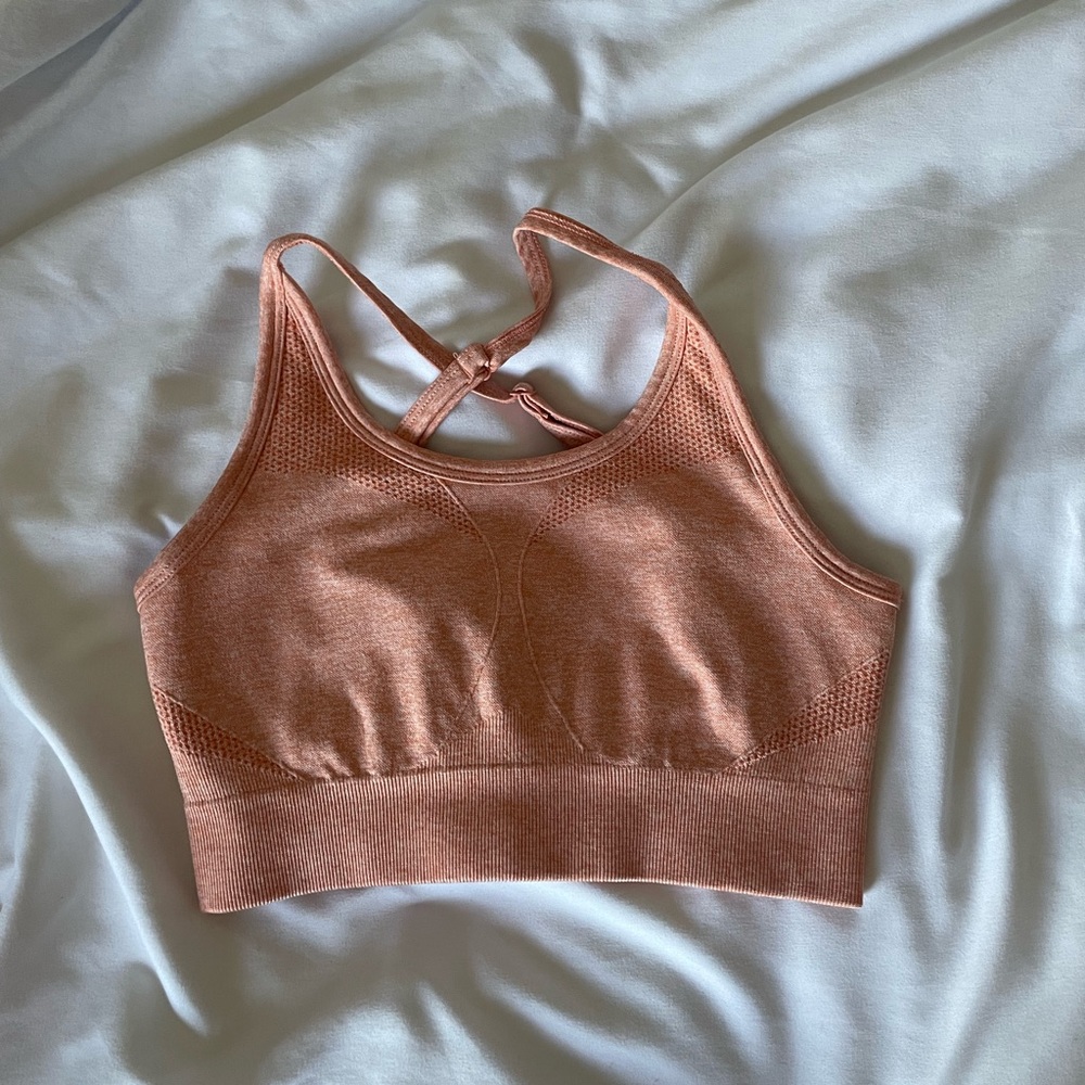 Peach AYBL sports bra